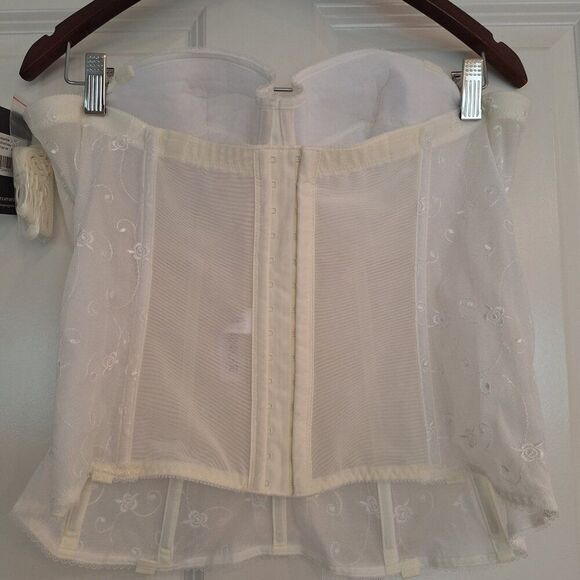 Dominique‎ white Corset bridal bra size 44C - Picture 2 of 6